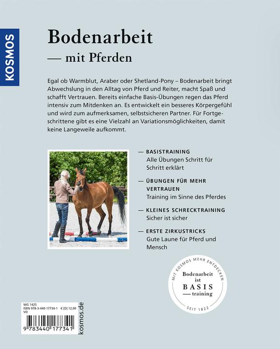 Produktbild Kosmos Bodenarbeit mit Pferden (Deutsch, Sigrid Schöpe, 2023)