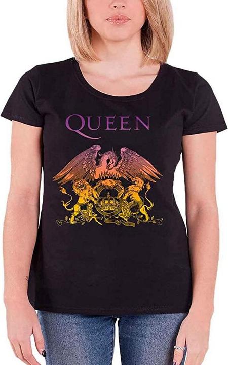 Produktbild Queen Womens/Ladies Gradient Crest T-Shirt (XS)