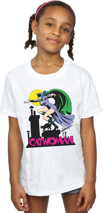 Immagine prodotto Catwoman Text Logo Maglietta Ragazze (152, 158)