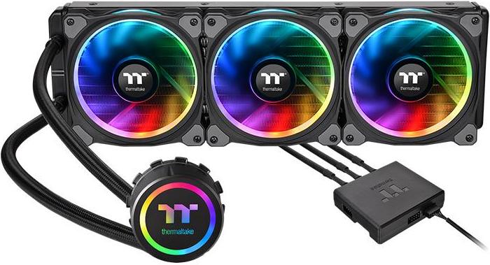 Actual product image Thermaltake Floe Riing LED RGB 360 TT Premium Edition