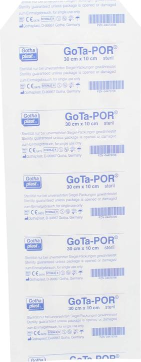 Gothaplast GoTa-POR Wundpflaster steril 300mmx100mm, 1 St PFL (1 x)