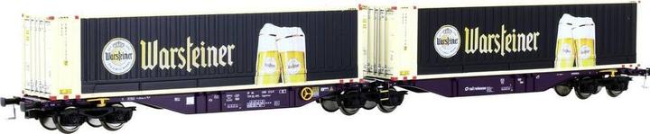 Mehano 28399 HO Containerwagen Sggmrss'90 Warsteiner der RailRelease Warsteiner (Track VI)
