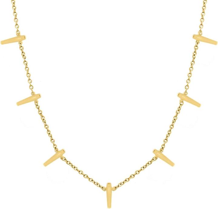 Image du produit Candy Collier Tanea, argent sterling 925, plaqué or (Plaqué or 18k, Argent massif de 925, Argent sterling 925, 38 - 41 cm)