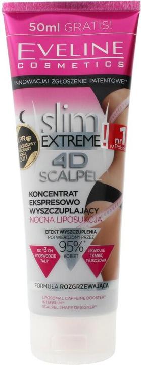 Eveline Cosmetics - Slim Extreme 4D Scalpel Express Slimming Concentrate Night Liposuction - Night (250 ml)