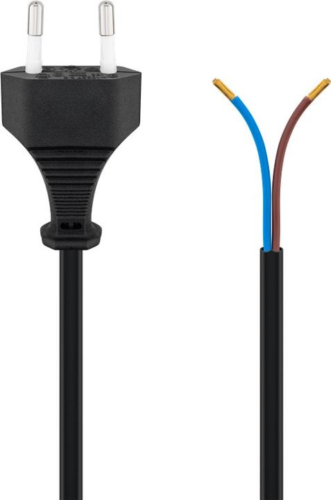 Actual product image Goobay Euro cable for assembly (1.50 m)