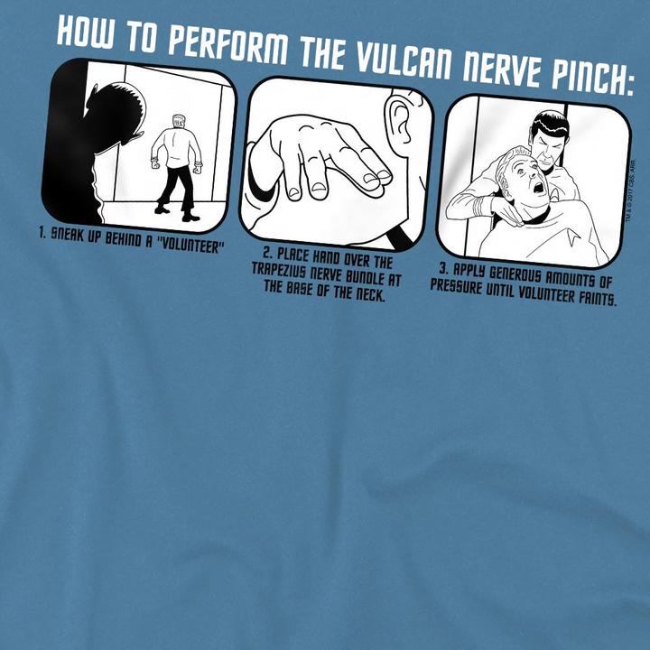 Actual product image Mens Vulcan Nerve Pinch T-Shirt (L)