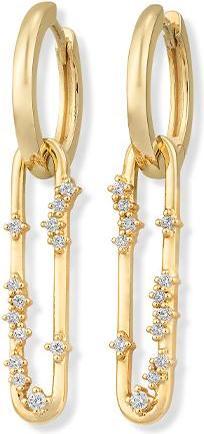 Breuning OHRSCHMUCK - BRILL. 0,25 Ct. H/si (750/18 K Gold)