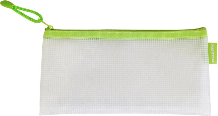 Kolma Reissverschlusstasche Mesh Bag Etui kiwi (23 x 11.5 cm, 1 x)