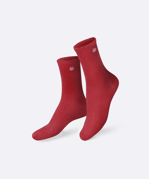 Produktbild Eat My Socks Pretty Rose Socken, rot (38 - 41)