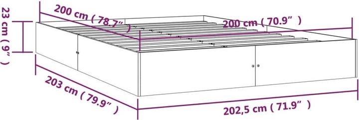 Actual product image VidaXL Kelvin (200 x 200 cm)