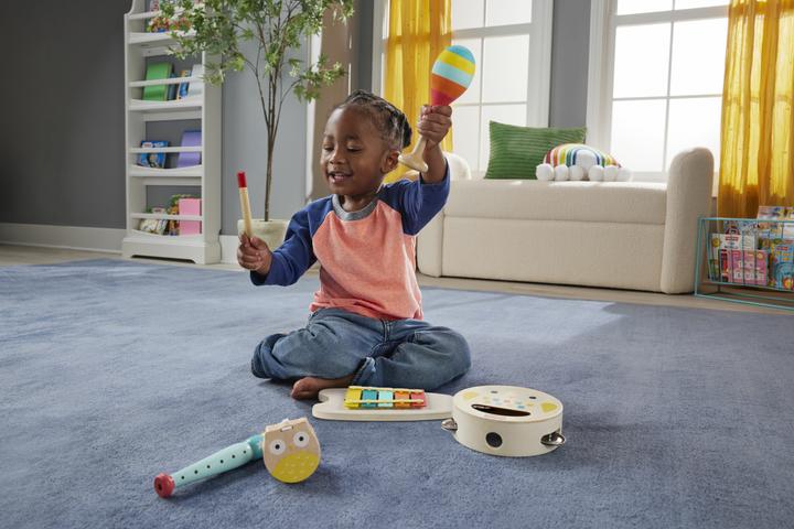 Actual product image Fisher-Price wooden music set (Multilingual)