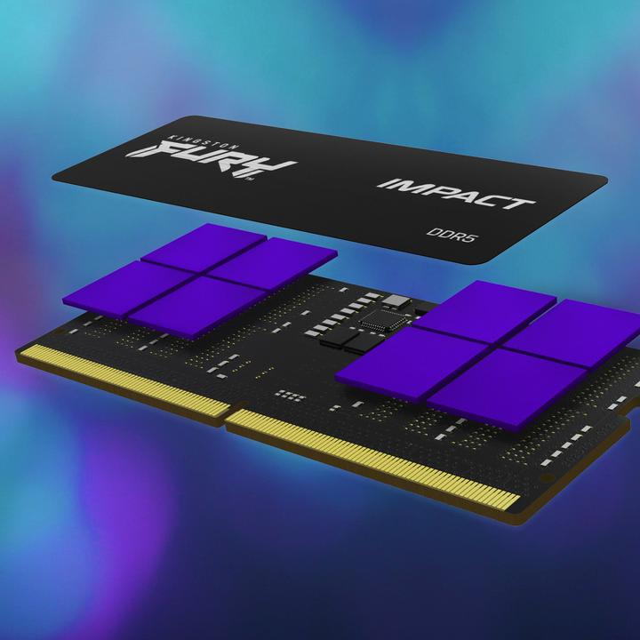 Image du produit Kingston Fury Impact (2 x 32GB, 4800 MHz, RAM DDR5, SO-DIMM)