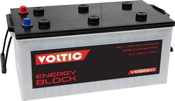 Actual product image Voltic VEB260 (12 V, 260 Ah)