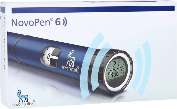 Produktbild Novo Nordisk NovoPen 6 (blau) (Insulinspritze)