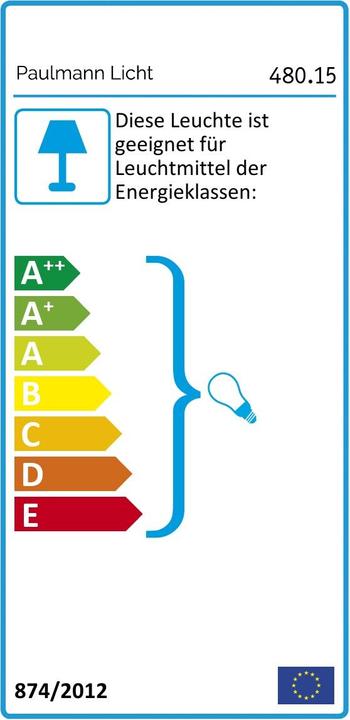 Energy Label Pauleen Table lamp Crystal Glow (E14)