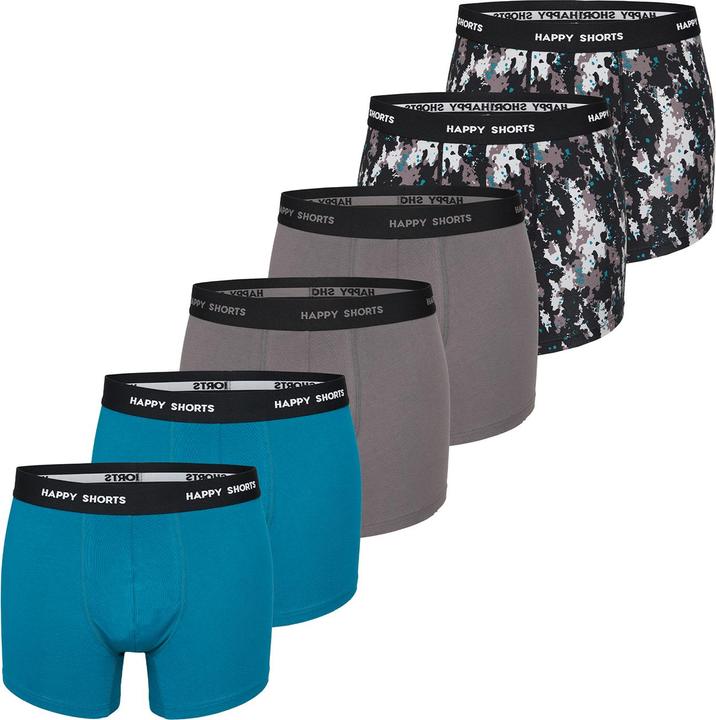 Happy shorts Retro Pants Jersey (M, 6er Pack)