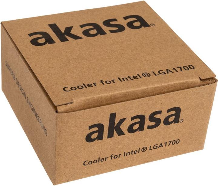 Produktbild Akasa AK-CC6601EP01 Low Profile CPU-Kühler - Sockel LGA 1700 (26.92 mm)