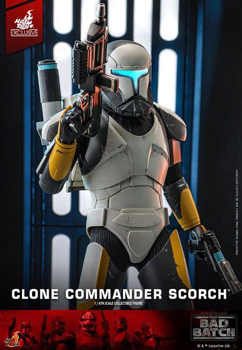 Produktbild Hot Toys Star Wars - The Bad Batch Clone Commando Scorch Exclusive Actionfigur