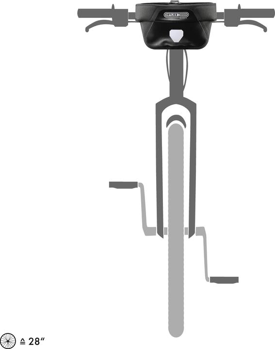 Actual product image Ortlieb Ultimate Six Classic, 5L, black (5 l, Handlebar bag)