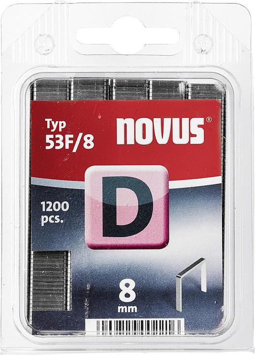 Novus Flachdrahtklammern 53F