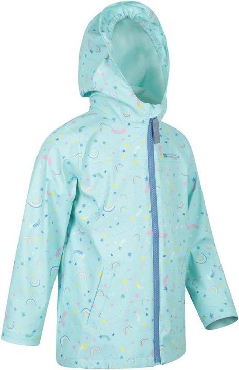 Actual product image Mountain Warehouse Raindrop Waterproof Jacket And Trousers In Set (128)