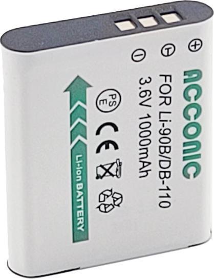 Actual product image Acconic Battery f. Ricoh DB-110 (Camera battery)