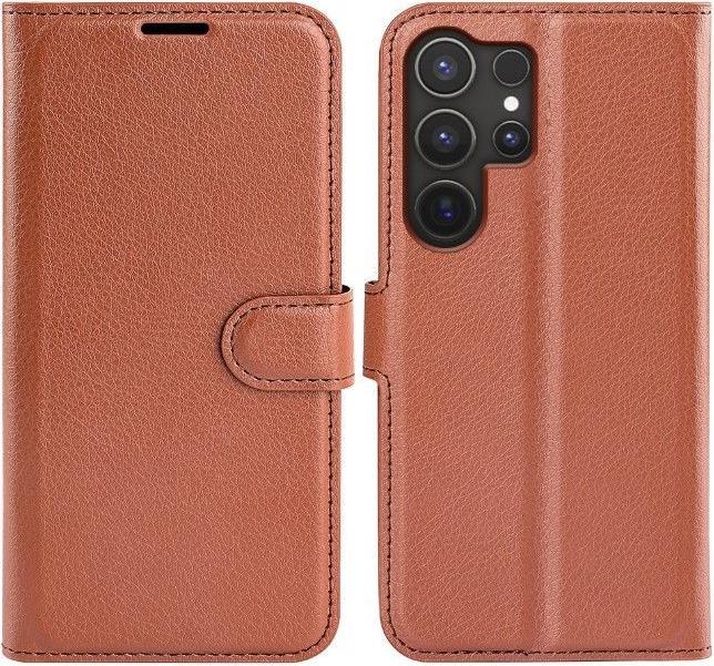 Produktbild MU Classic Litchi Leder Bookcover Series (Samsung Galaxy S25 Ultra)