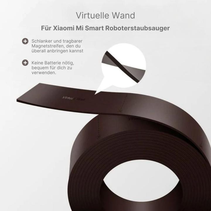 Produktbild Hermex XIAOMI Mi Robot Roborock S50 Vacuum Cleaner Magnetband Invisible Wall Saugroboter 2M