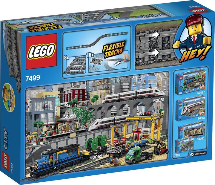 Immagine prodotto LEGO Binari flessibili (7499, LEGO City)