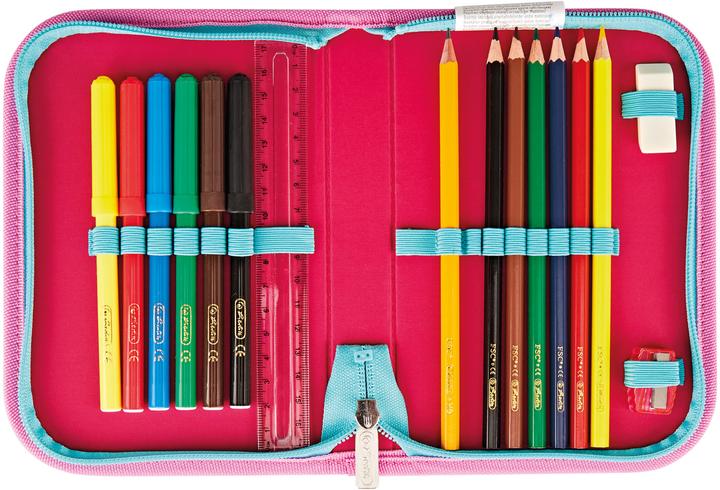 Image du produit Herlitz Écoles primaires r. SoftLight Plus GREENline Pink Bubbles (16 l)