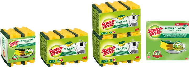 Produktbild Scotch-Brite Classic Reinigungsschwamm (3 Stk.)