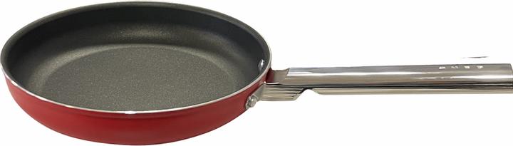 Immagine prodotto Smeg CKFF2801RDM Padella Ø 28 cm, rosso (28 cm, Padella per friggere, Acciaio inossidabile, Alluminio)