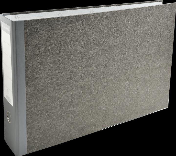 Exacompta Cloud marble, t.s., 80 mm, grey (A3, 80 mm, 1 Piece)