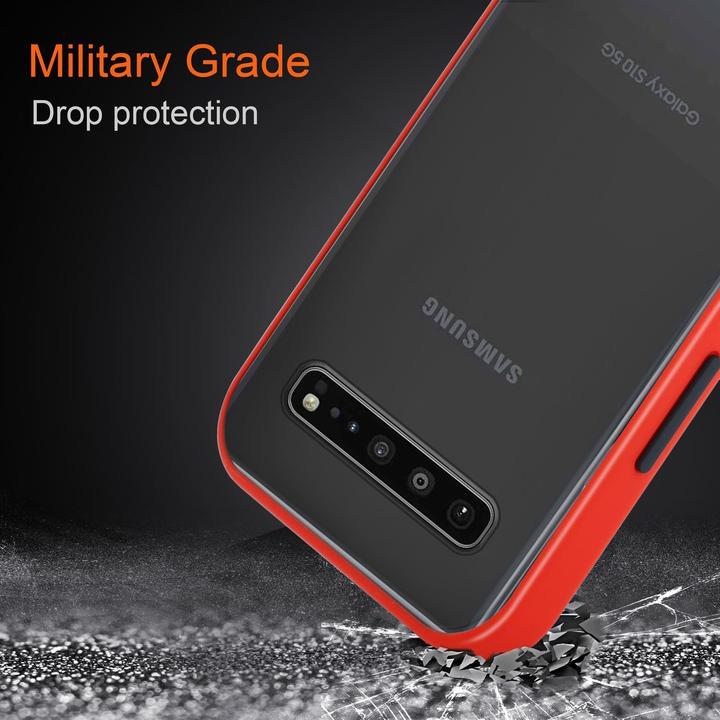 Actual product image Cadorabo Hybrid Matt Cover (Samsung Galaxy S10)
