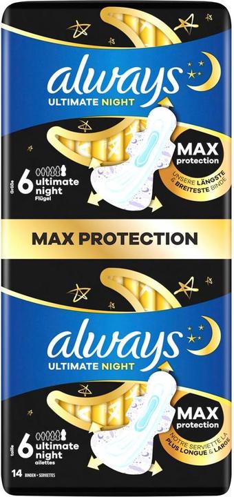Always Ultimate Night (14 x, Damenbinden)