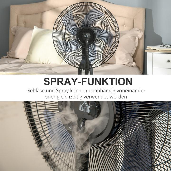 Produktbild Homcom Standventilator mit Wasserzerstäuber (57 dB)