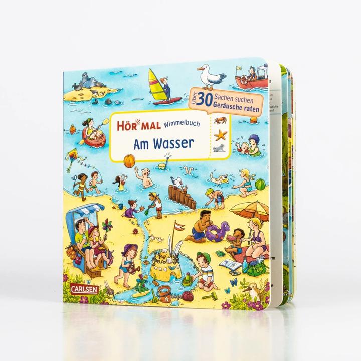 Actual product image Hör mal (Soundbuch): Wimmelbuch: Am Wasser (German)