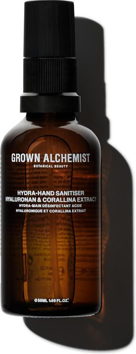 Grown Alchemist Hydra-Hand Sanitiser mit Hyaluron & Corallina Extrakt - Handdesinfektion (50 ml)