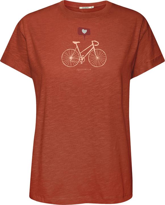 Greenbomb Women's Bike Love Stop T-Shirt