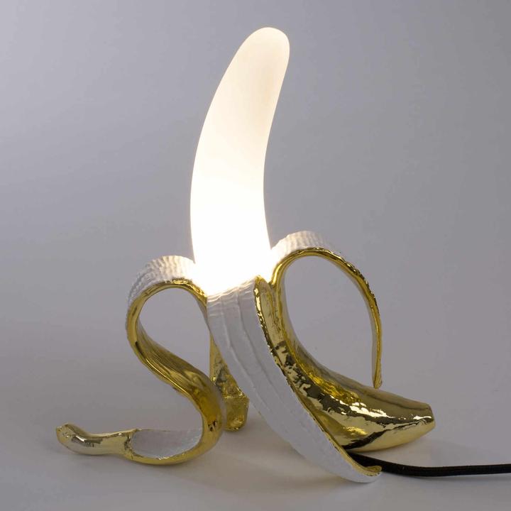 Immagine prodotto Blow by Job&Seletti Lampada Banana edizione oro ha portato luce (480 lm)