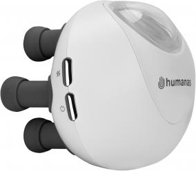Immagine prodotto Humanas Massaggiatore per il contorno occhi Luminova con funzione idratante - bianco
