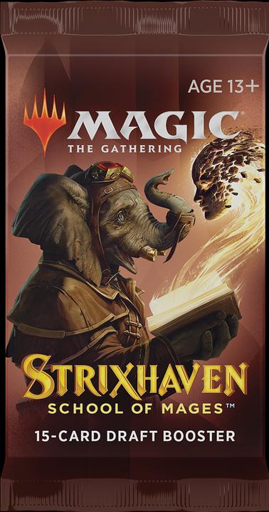 Actual product image Magic the Gathering Strixhaven: School of Mages (English, Booster Pack)