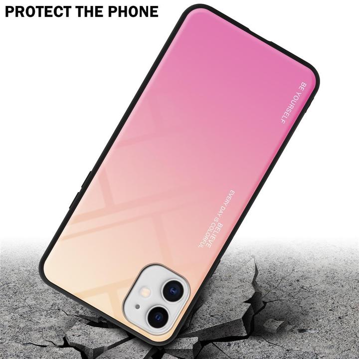 Productafbeelding Cadorabo TPU 2 kleuren glasdekking (Apple iPhone 11)