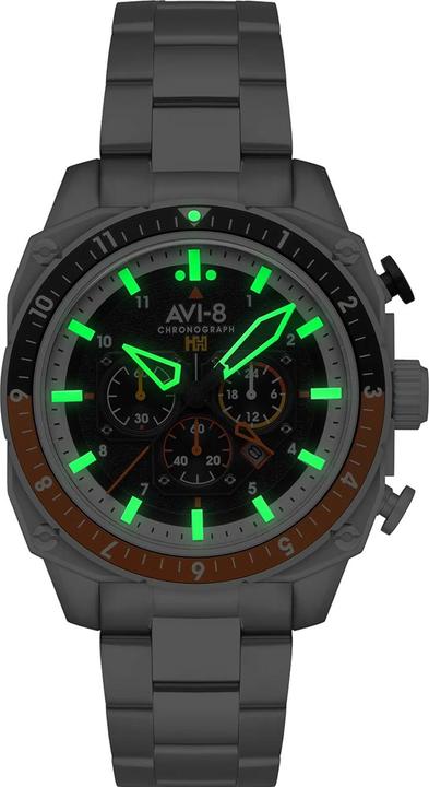 Produktbild AVI-8 AV-4100-11 Hawker Hunter Dual Time (Chronograph)