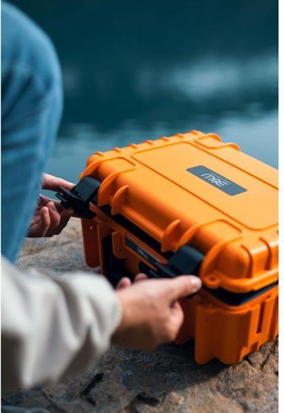 Actual product image B&W International B&W drone.case PP.117 orange für DJI Flip (Drone case, DJI Flip)