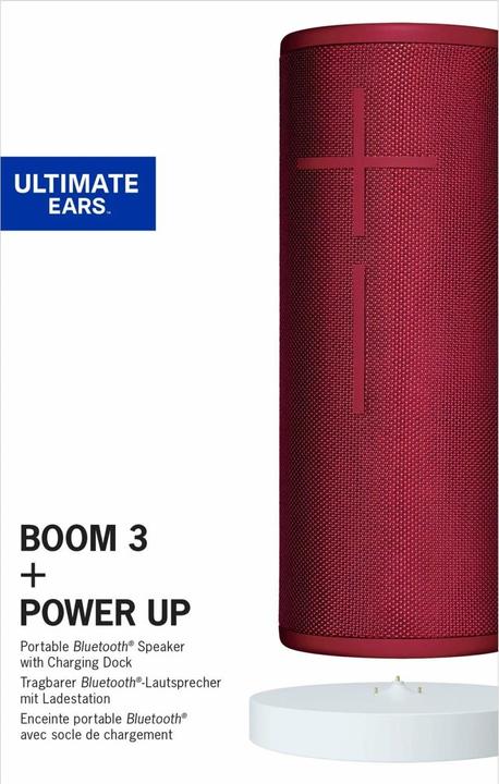 Produktbild UE Boom 3 (15 h, Akkubetrieb, Stromversorgung über USB)