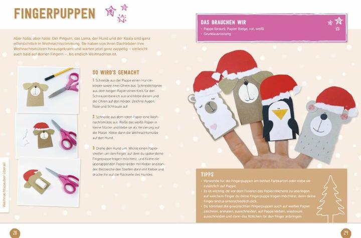Actual product image Colourful Christmas crafts