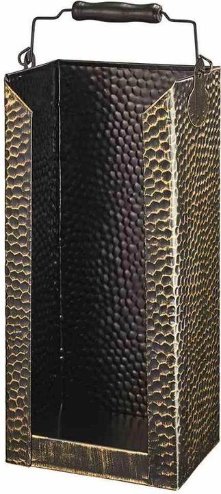 Productafbeelding Turk Brikethouder oud messing gehamerd (41 cm)
