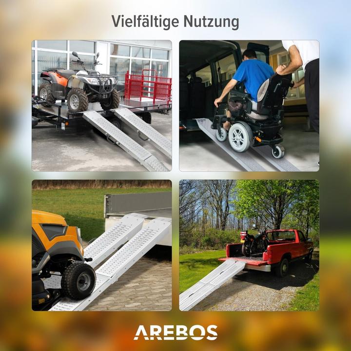 Produktbild Arebos Faltbare Rampe