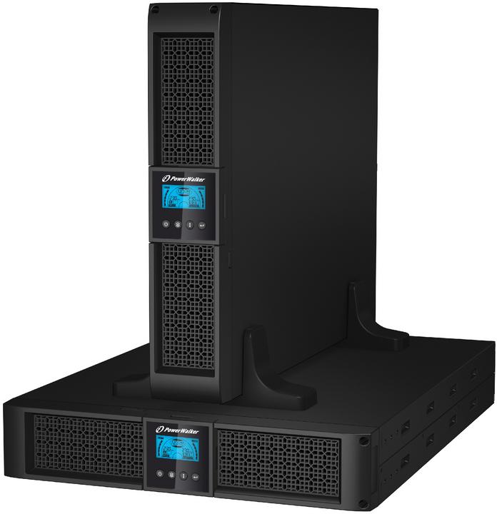 Produktbild Powerwalker VI 1500 RT HID 1500VA 1350W Line-Interactive USV Tower/Rack AVR LCD Reine Sinuswelle SNMP Slot (1500 VA, 1350 W, Line-Interaktiv USV)